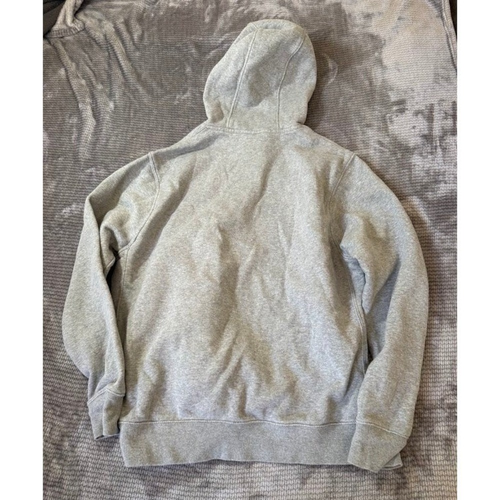Nike Sportswear Club Fleece Hoodie Gray BV2654-063 Mens Large - Picture 5 of 7